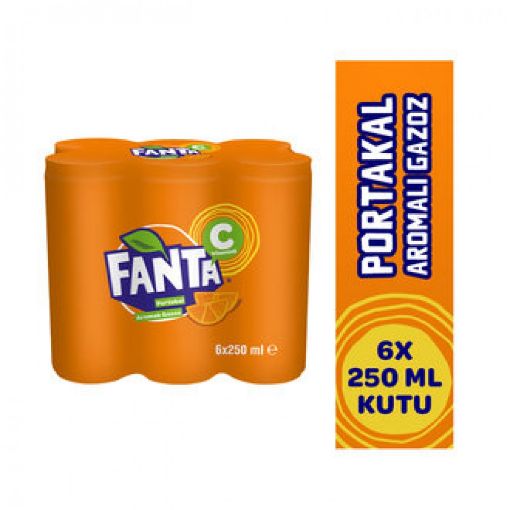 FANTA 6X250 ML TNK. ürün görseli