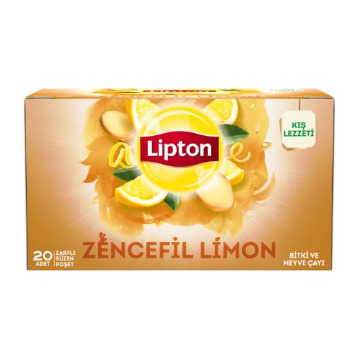 LİPTON B.POŞET 20 Lİ ZENCEFİL-LİMON ÇAYI 40GR. ürün görseli