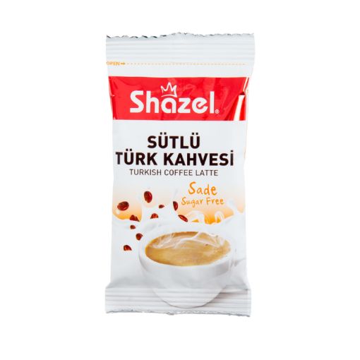 SHAZİLİ HAZIR SÜTLÜ KAHVE SADE 10X7 GR. ürün görseli