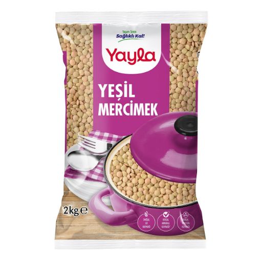 YAYLA BAK. 2000 GR YEŞİL MERCİMEK. ürün görseli