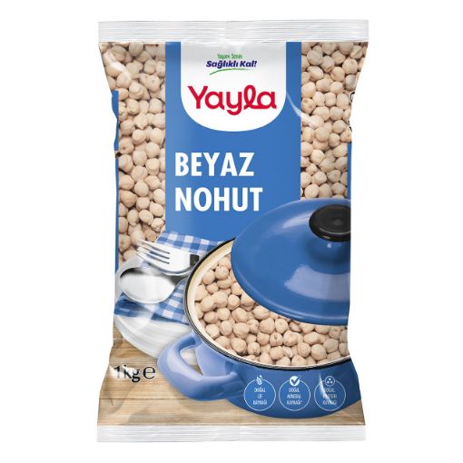 YAYLA BAK. 1000 GR BEYAZ NOHUT. ürün görseli