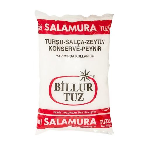 BİLLUR TUZ SALAMURA 3 KG. ürün görseli