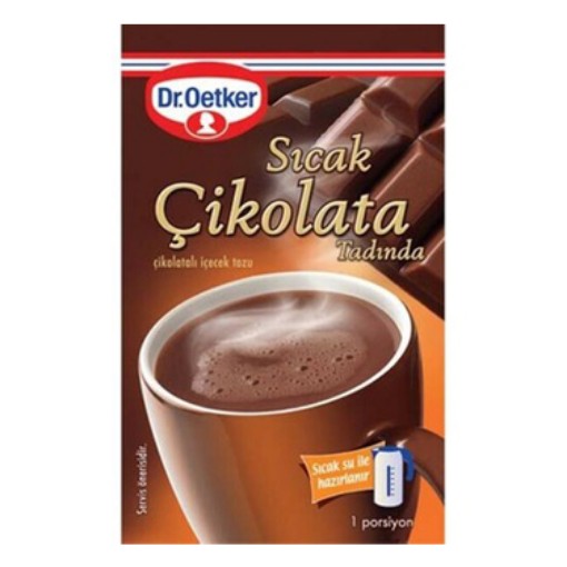 DR OETKER SICAK ÇİKOLATA 25 GR. ürün görseli