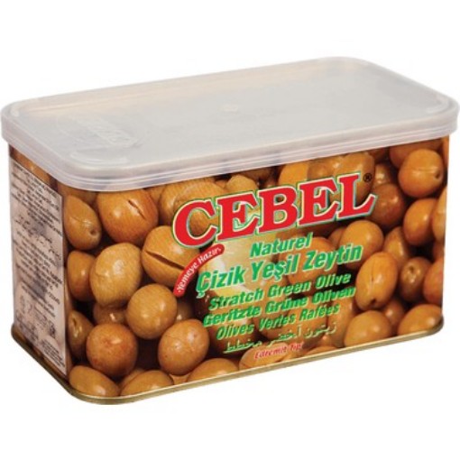 CEBEL YEŞİL ZEYTİN ÇİZİK 700 GR TNK 261-290. ürün görseli