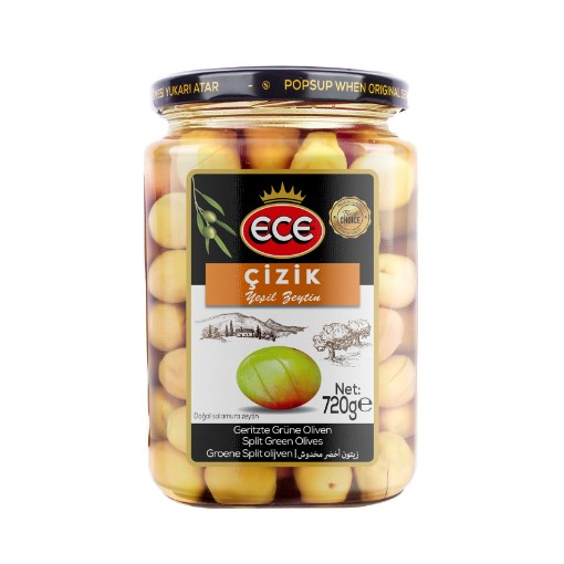 ECE ÇİZİK YEŞİL ZEYTİN 720 GR. ürün görseli