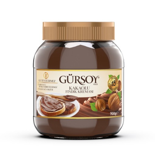 GÜRSOY KAKAOLU FINDIK KREMA 700 GR. ürün görseli