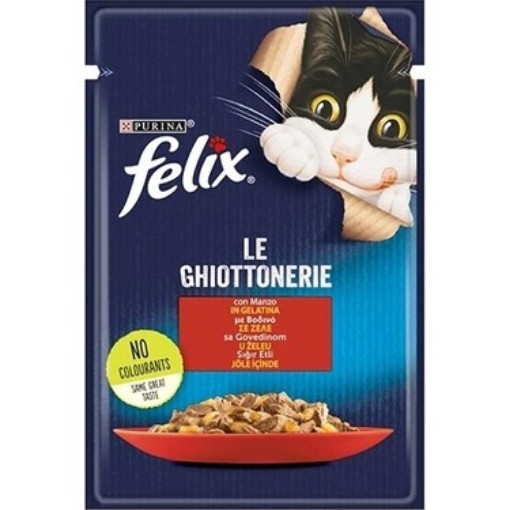 FELİX KEDİ MAMASI PCH. 85 GR SIĞIR ETLİ. ürün görseli