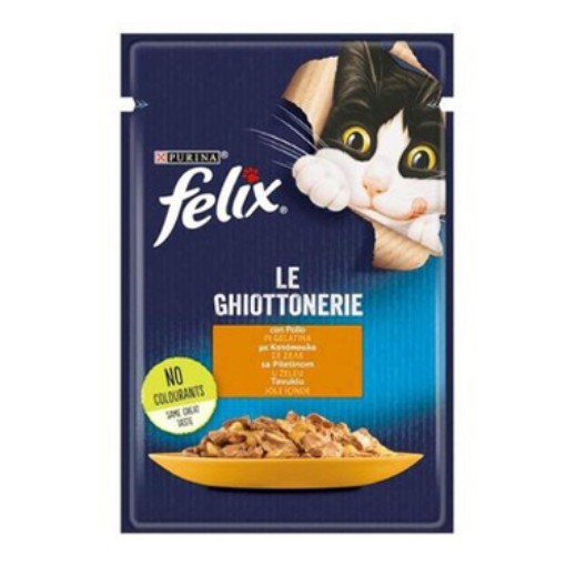 FELİX KEDİ MAMASI PCH. 85 GR TAVUKLU. ürün görseli