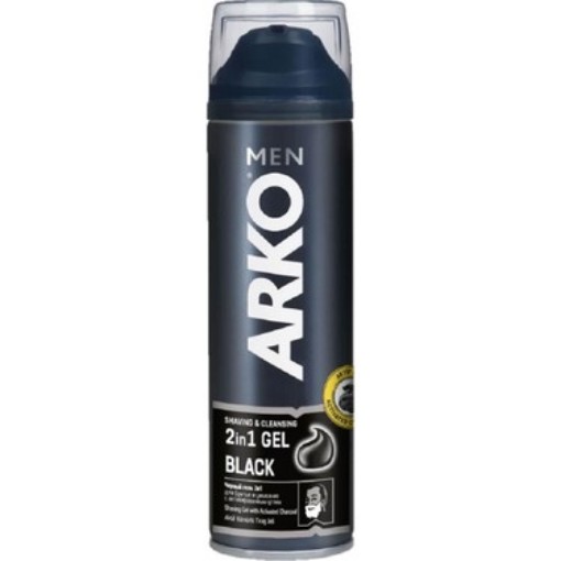 ARKO TIRAŞ JEL 200 ML BLACK. ürün görseli