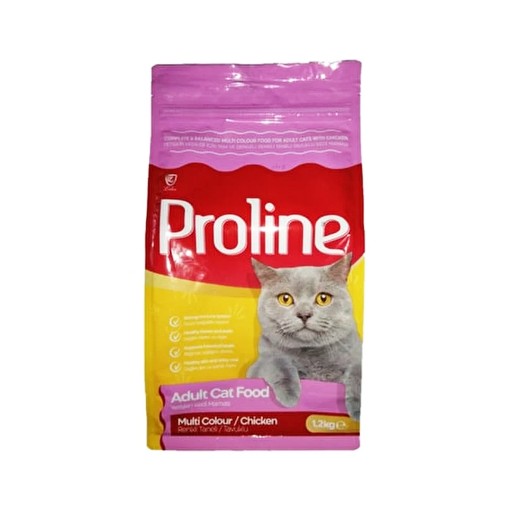 PROLİNE KEDİ MAMASI 1200 GR MULTİ COLOR. ürün görseli