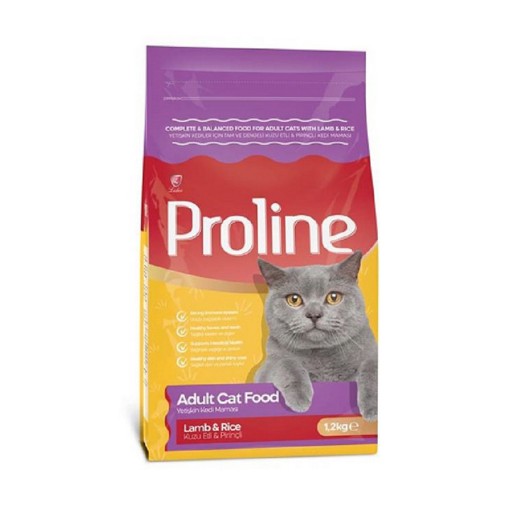 PROLİNE KEDİ MAMASI 1200 GR KUZU ETLİ. ürün görseli