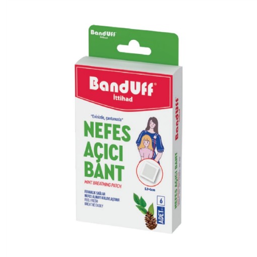 BANDUFF NEFES AÇICI BANT 6 LI. ürün görseli