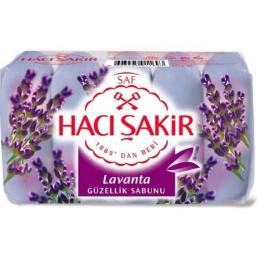 H.ŞAKİR GÜZELLİK SABUNU 4*70 GR LAVANTA. ürün görseli