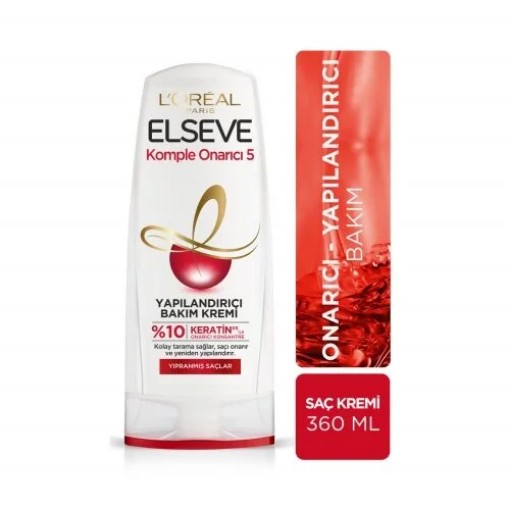 ELSEVE SAÇ KREMİ 360 ML KOMPLE ONARICI. ürün görseli