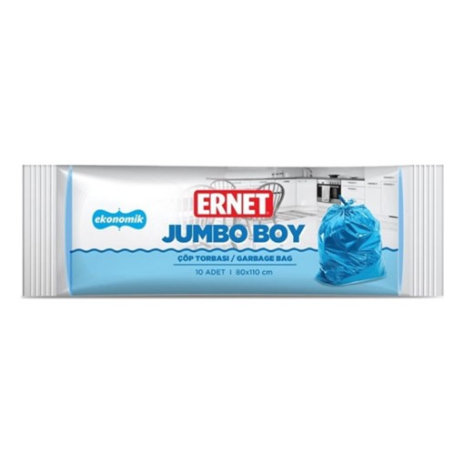 ERNET ÇÖP TORBASI JUMBO 10 LU. ürün görseli