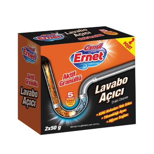 ERNET LAVABO AÇICI 2X50 GR. ürün görseli