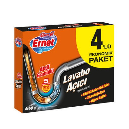 ERNET LAVABO AÇICI 50 GR 4 LÜ PAKET. ürün görseli