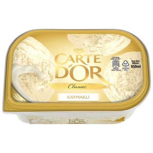 ALGİDA CARTE D'OR CLASSİC 850 ML KAYMAK. ürün görseli