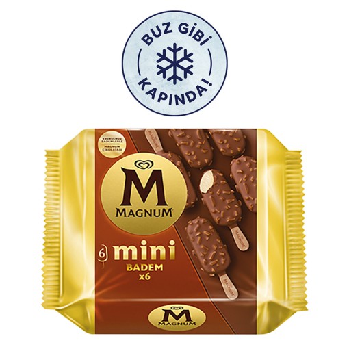 ALGİDA MAGNUM MİNİ 345 ML BADEM PRM.. ürün görseli