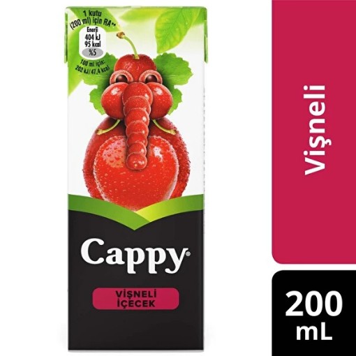 CAPPY 1/5 VİŞNE. ürün görseli