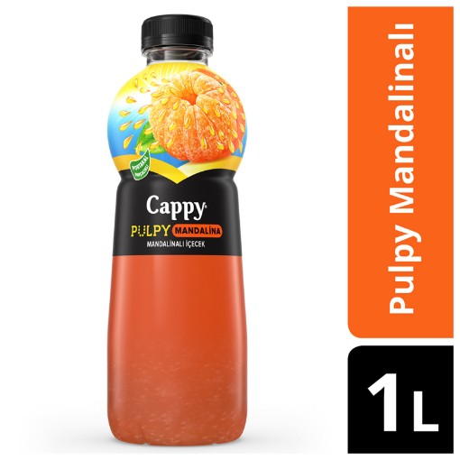 CAPPY PULPY 1 LT MANDALİNA. ürün görseli