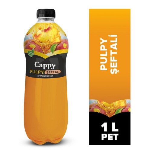 CAPPY PULPY 1 LT ŞEFTALİ. ürün görseli