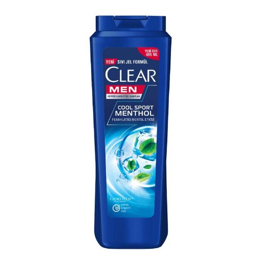 CLEAR ŞAMPUAN MEN 350 ML COOL SPORT MENTOL. ürün görseli