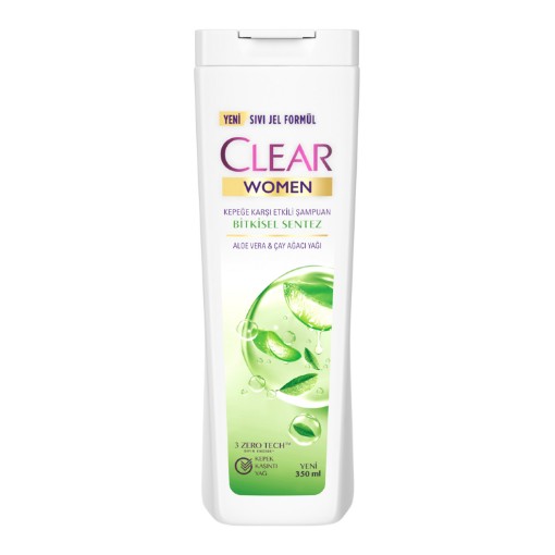 CLEAR ŞAMPUAN WOMEN 350 ML BİTKİSEL SENTEZ. ürün görseli