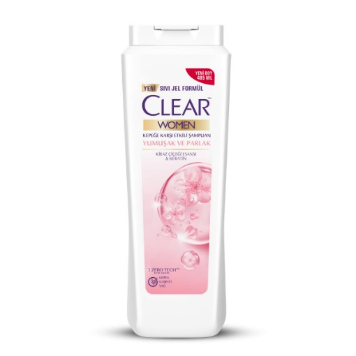 CLEAR ŞAMPUAN WOMEN 350 ML YUMUŞAK PARLAK. ürün görseli