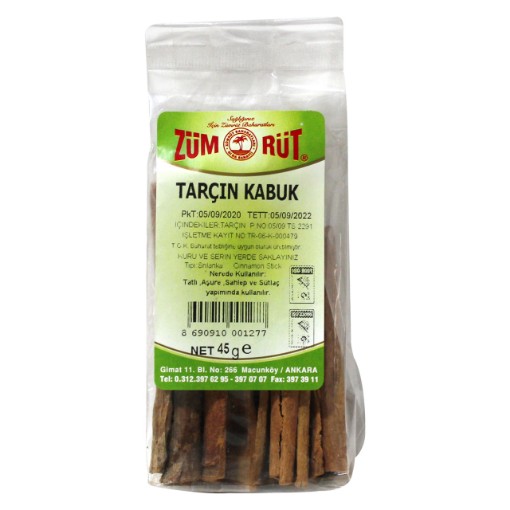 ZÜMRÜT KABUKLU TARÇIN 45 GR. ürün görseli