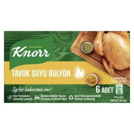 KNORR TAVUK BULYON 3 LT 6 LI TABLET. ürün görseli