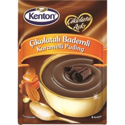 KENTON PUDİNG ÇİKOLATALI BADEMLİ KARAMELLİ 100 GR. ürün görseli