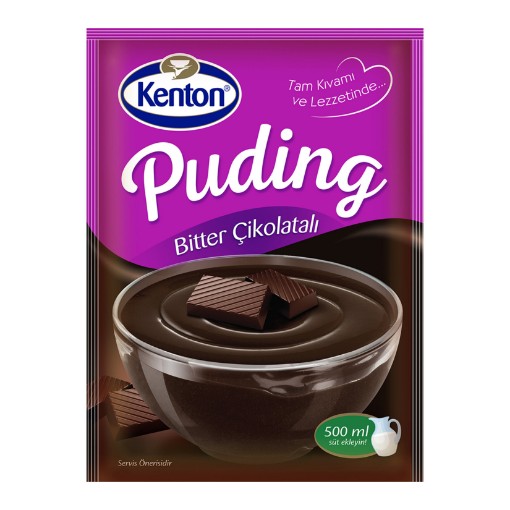 KENTON PUDİNG BİTTER ÇİKOLATALI 100 GR. ürün görseli