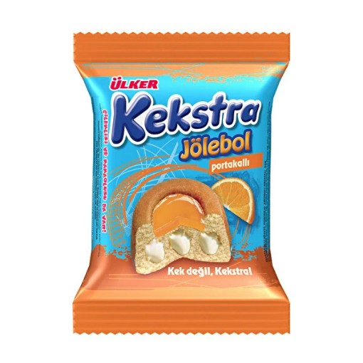 ÜLKER KEKSTRA JÖLEBOL PORTAKALLI 40 GR 670-00. ürün görseli