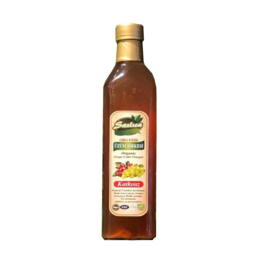 SAZLICA ORGANİK ÜZÜM SİRKESİ 500 ML. ürün görseli